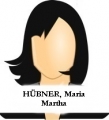 HÜBNER, Maria Martha